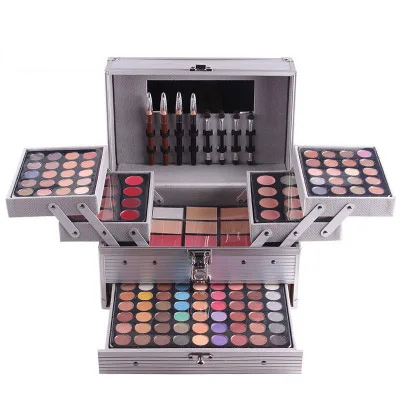 

OEM 100% Vegan Make up 132 color bag makeup artist special makeup box eye shadow dish is hot Professional Make Up, 132 colors