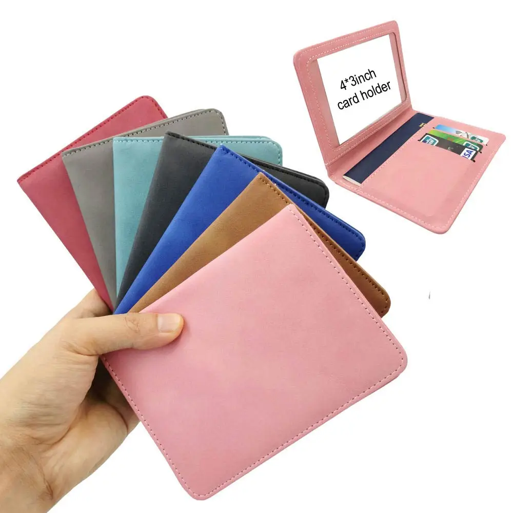 

Amazon seller supplier blank pu leather RFID blocking travel passport holder cover combo with record card slot, Kinds of color can choice