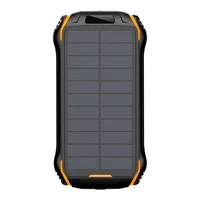 

Original Manufacture Type-C USB Output 15W Solar panel waterproof Solar Powerbank 20000mAh