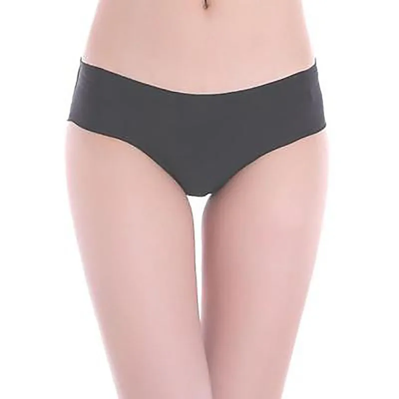 Romantic pink design wholesale nylon seamless panty underwear for women