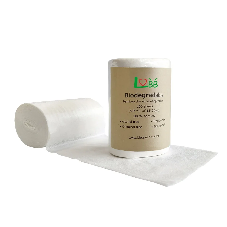 

100% biodegradable gentle soft lvbb bamboo cloth diaper liner , baby diaper bamboo liners ,diaper liner bamboo for baby