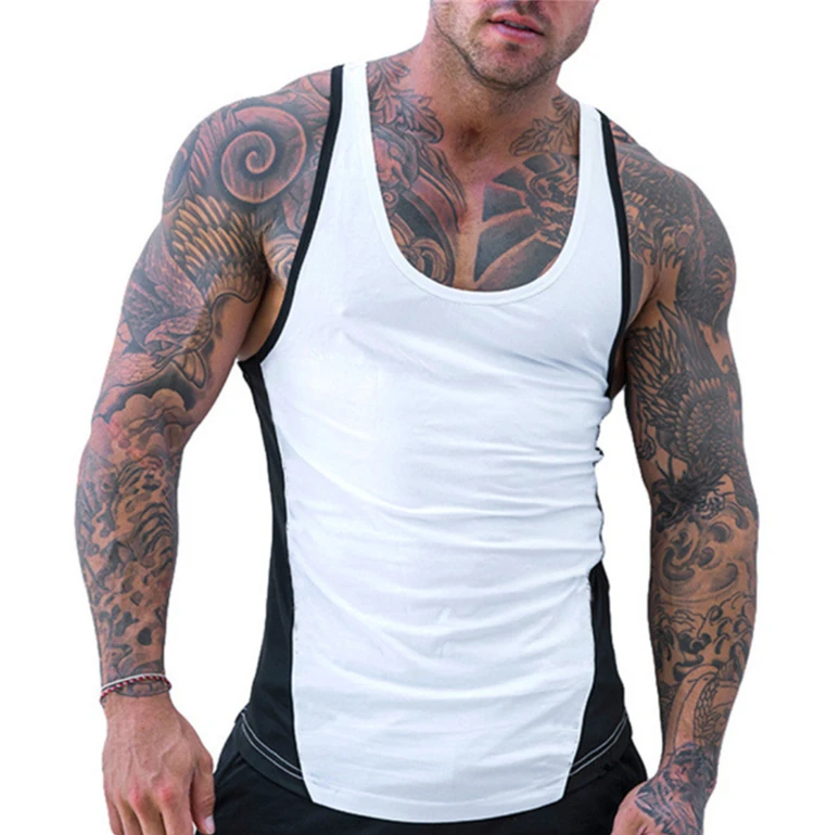 

Gulidd 2021 new fashion men waist trainer vest Latest winter vest men High Quality Cotton Singlet Tank Top men fitness vest