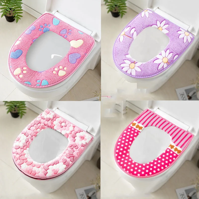 

Factory Direct Toilet Seat Cover Pads Washable Toilet Seat Cushion