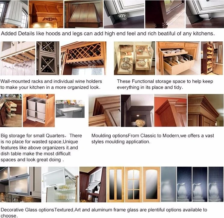 High-quality american wood kitchen cabinet company-16