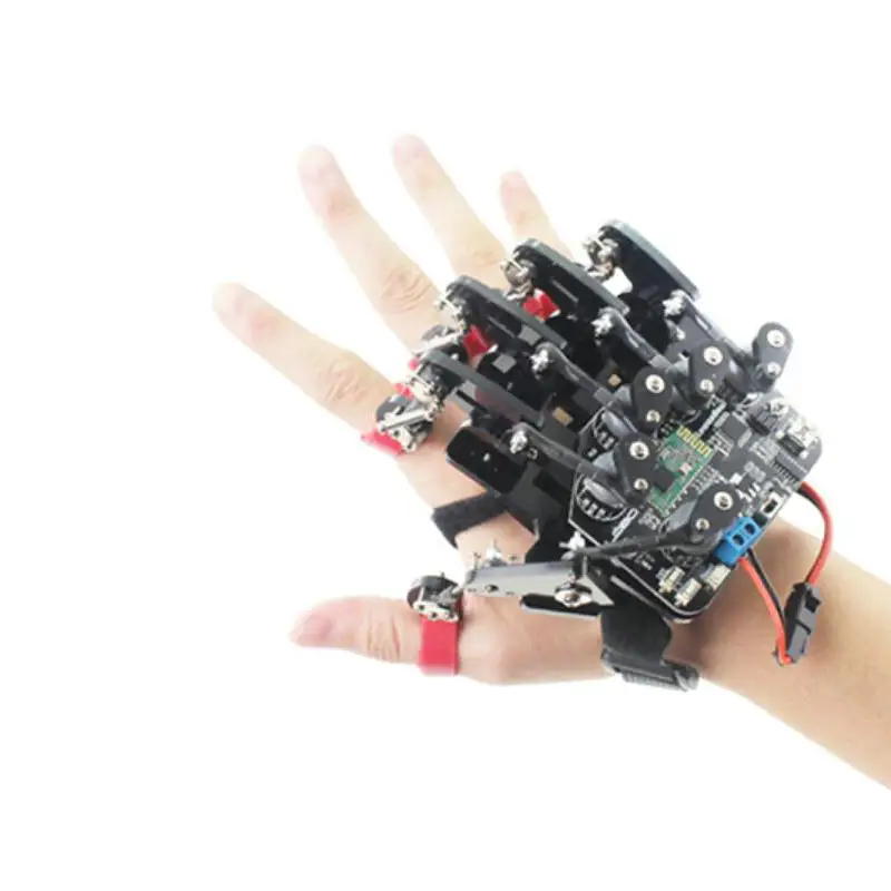 

Open Source Wearable Mechanical Robot Glove- Hand With Somatosensory Control of Exoskeleton