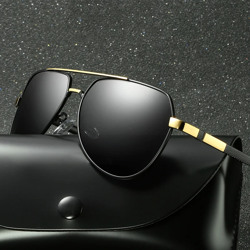 

2021 aoron brand original aluminum frame sport sunglasses polarized, Picture colors