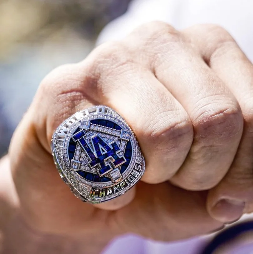 

2020 MLB Dodgers Official release 5 SEAGER and 50 BETTS championship ring