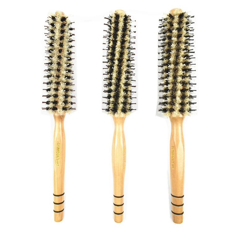 

Hot sale spot hair curl comb wooden hair dyeing comb profesional, Picture