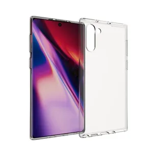 HUYSHE Blank Transparent Case For Samsung Note 10, For Samsung Galaxy Note 10 Clear Case Back Cover For Samsung Galaxy Note 10