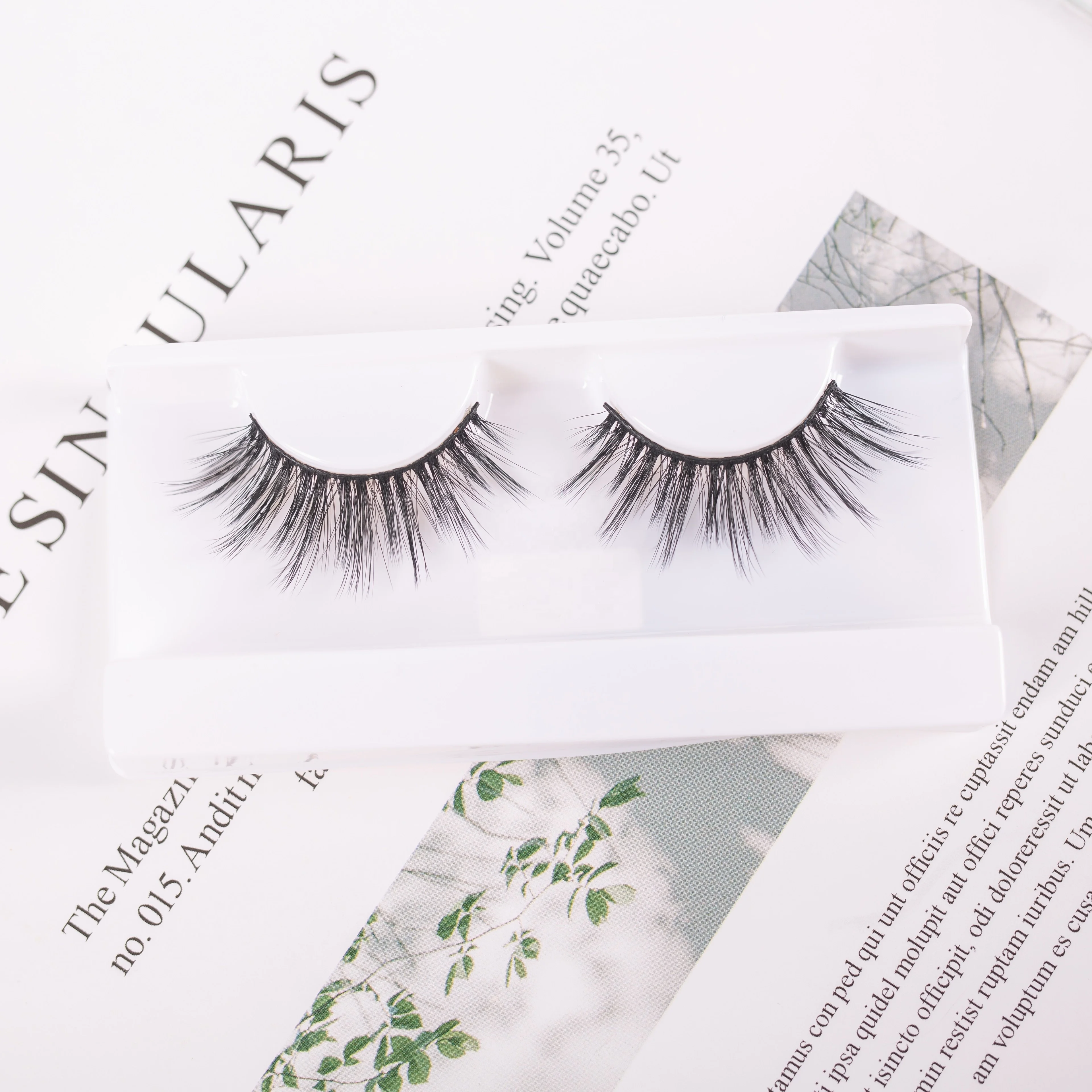 

2021 new arrivals wholesale vendors high quality silk Full Strip Lashes false eyelashes