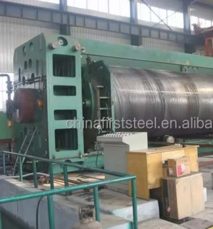Large Diameter S235JR S275JR Spiral Welded Steel Pipe Different Wall Thickness