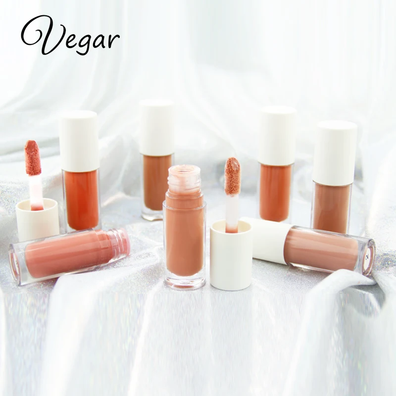 

custom logo natural nude vegan glossy vendor clear private label lip gloss, Available