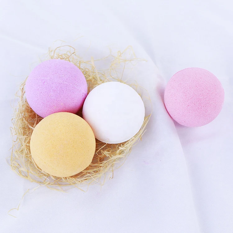 

Hot Sale Wholesale Spa Bath Salt Bath Ball Natural and Organic Custom Oil Bath bombs, Colorful