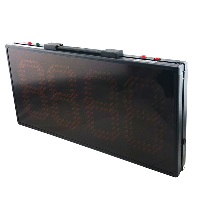 

Two side football substitution board display football substitution function electronic football display board