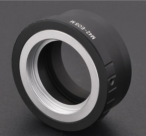 

lens adapter ring M42-EOSM, Black