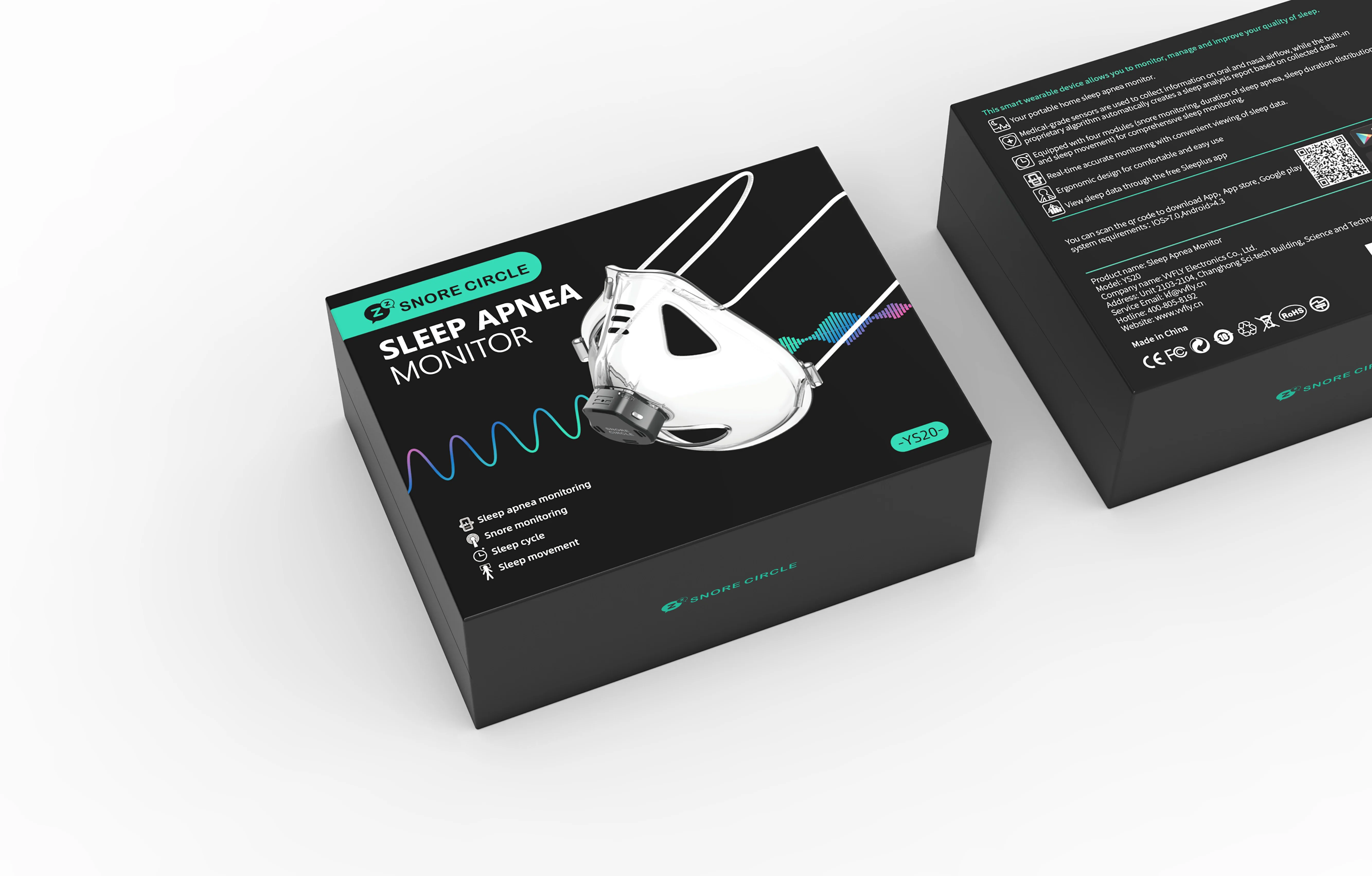 

Sleep apnea monitoring