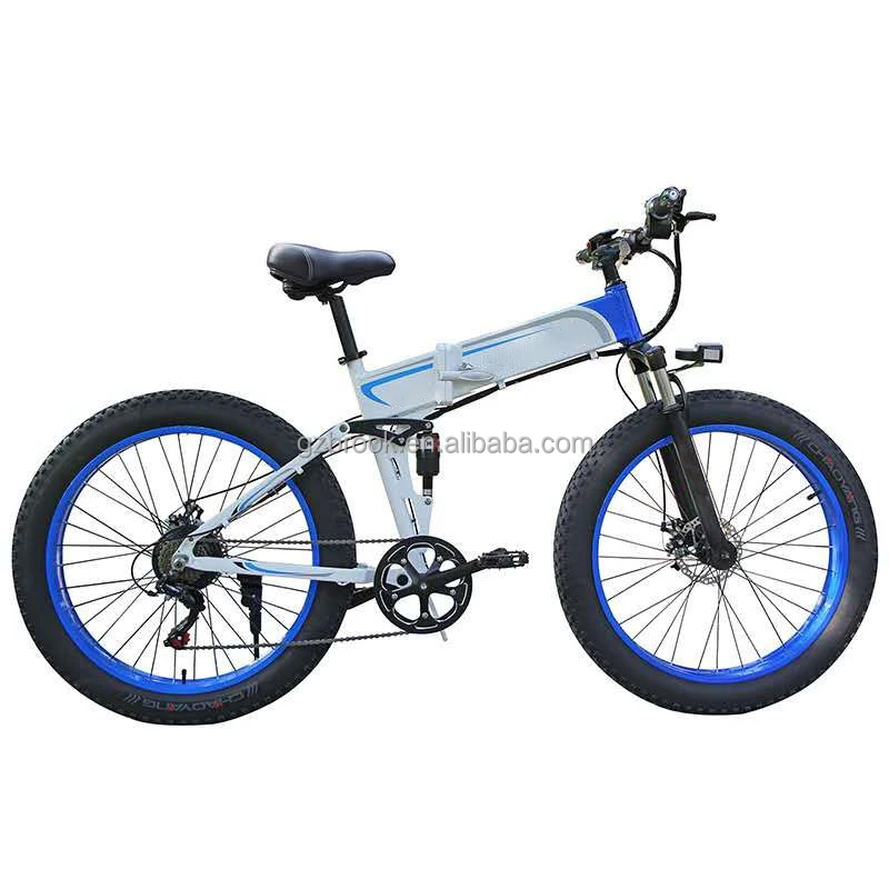 

Dropshipping fat bike electric tricycles 26"x4" fat tire electric bike hidden battery 1000w ebike lithium battery 48v, Black-blue/blavk-green/black-red/white-blue