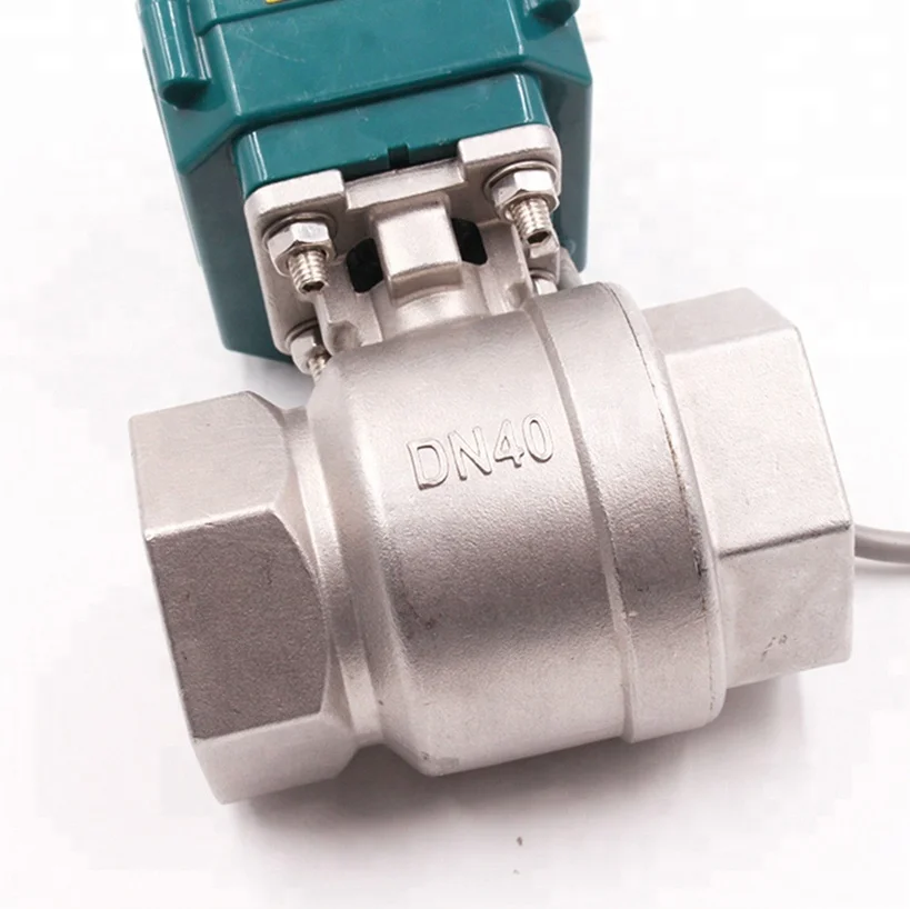 
electric water valve motorized ball valve 2 inch stainless steel 50mm electric actuated motorized ball valve dn50 dn40 dn32 dn25 