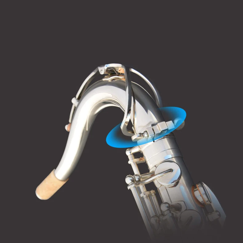 Silver With Nickel Plated Instrument Accessories  China Sax Professional Bb  Tenor Saxophone