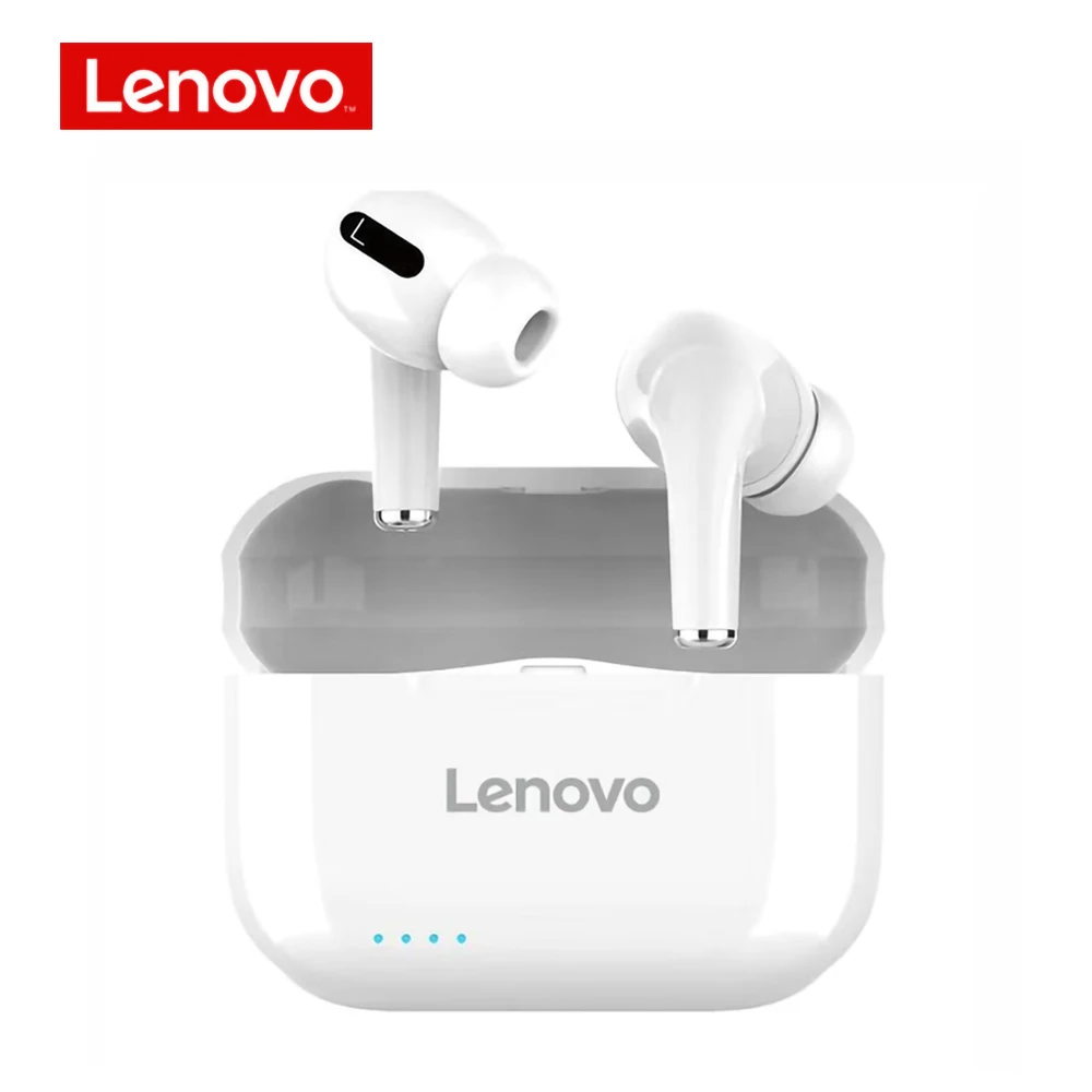 

Lenovo LP1s TWS Wireless Earphone BT5.0 Headphones Dual Stereo Noise Reduction Bass LP1 Upgraded Version Touch Earbuds With Mic