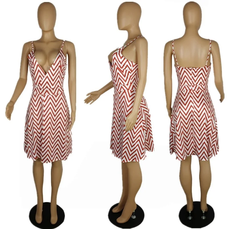 

High Quality Vintage Fashion Lady Elegant Women Dress Casual Summer