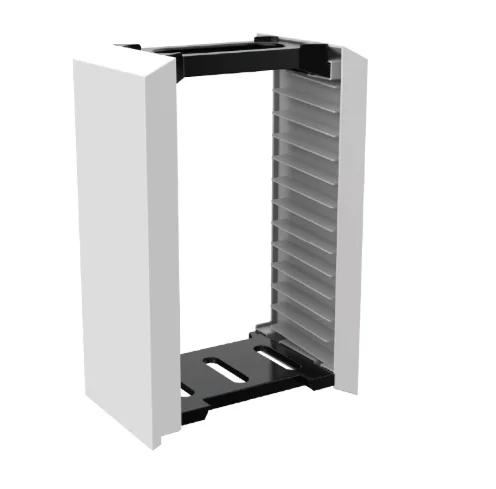 

12 In 1 Game Disc Storage Box Bracket Tower Holder For PS5 / XBOX ONE / SWITCH, Black