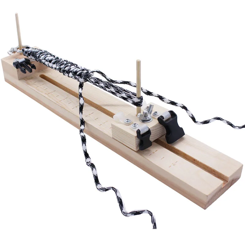 

Supplies Customized Made Wood Maker Paracord Jig for DIY Bracelet