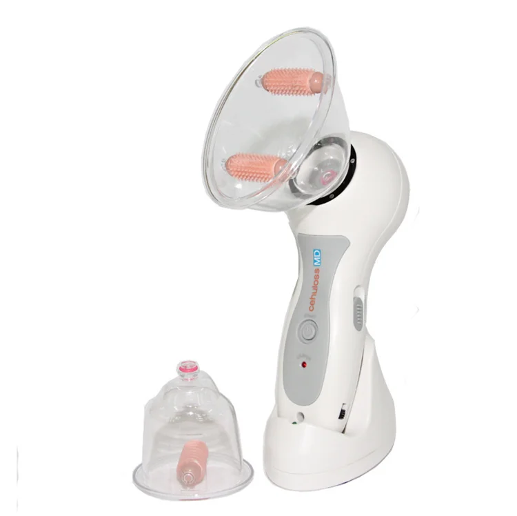 

Women Body Breast Care Enlargement Enhancer Vacuum Vibrator Machine Electric Breast Massager, White