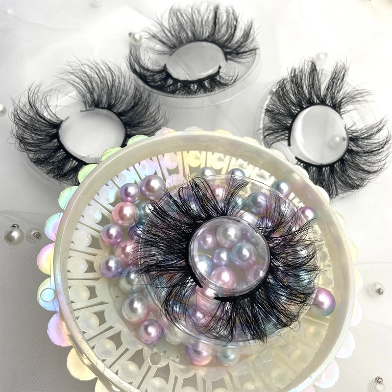 

Wholesale Lashes Full 3d Mink Lashes Lashes Wholesale Vendor Mink 25mm Mink Eyelash, Black