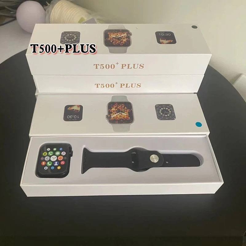 

Series 6 Amazon T500+Plus Smart Watch Game Watch Sport Watch With Password Lock 1.75 Inch Big Screen Smart Bracelet Wristband