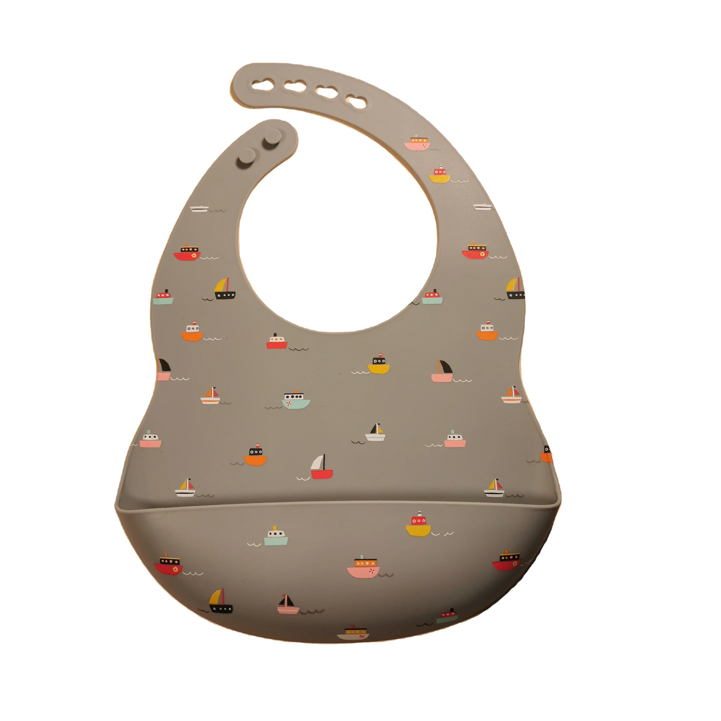 

Soft silicone baby bibs silicon bibs manufacturer with pocket