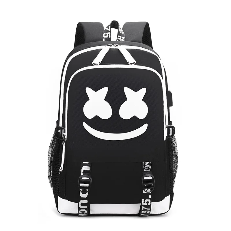 

usb charger high school backpack cheap smart schoolbag cartoon school bag for teenager