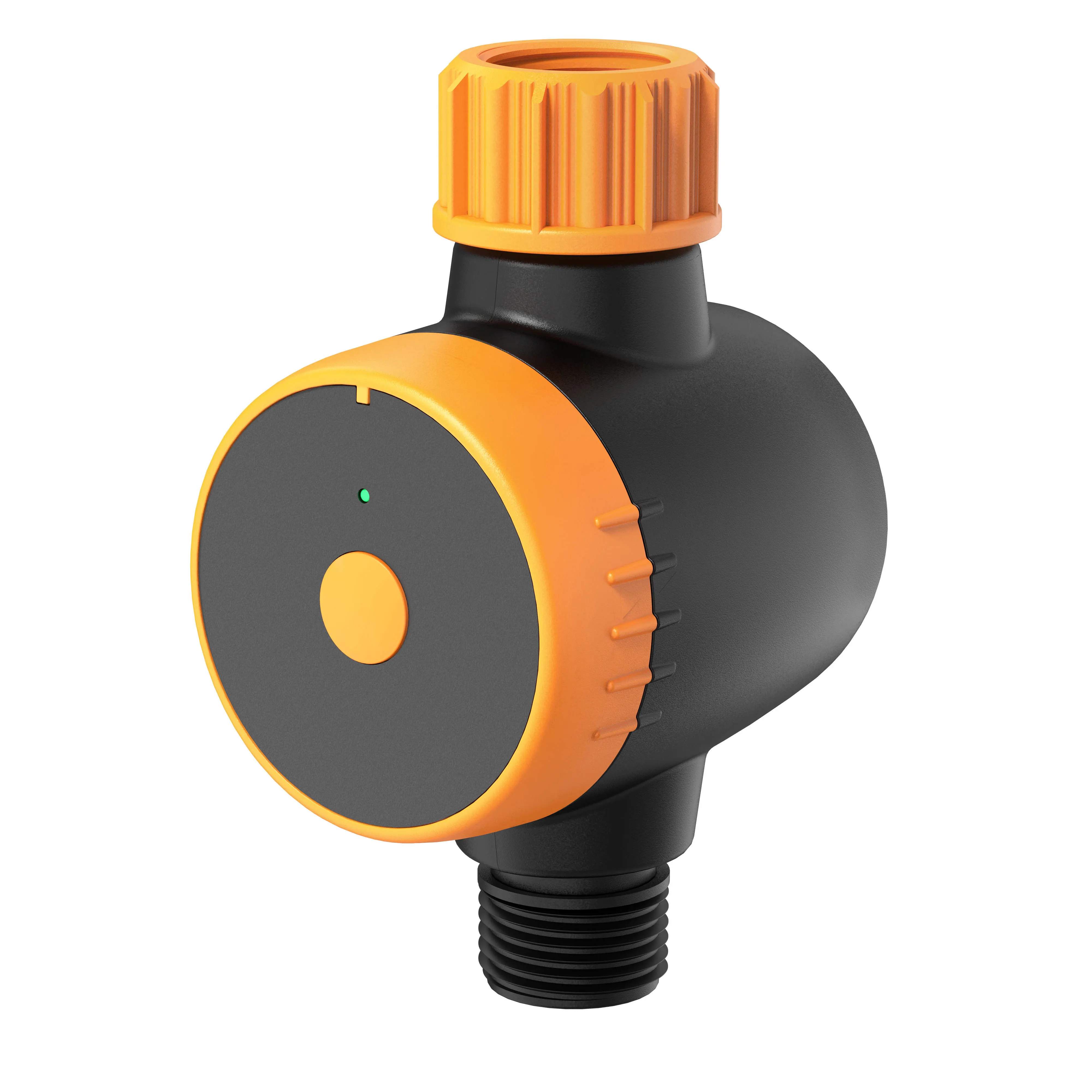 

Customized Color smart watering valve garden lawn irrigation 3/4 1/2 Hose Tap sprinkler drip BLE control Smart Water Timers, Orange/green/customized color