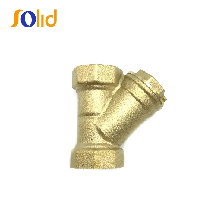 1/2''-4'' Y Filter Valve Brass Forged BSP Female Thread Connection Y Strainer