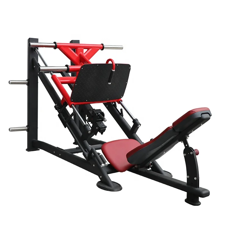 
gym equipment plate loaded fitness squat vertical leg press machine 