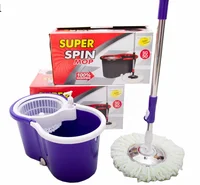 

Hot selling wholesale easy mop 360 with long telescopic pole