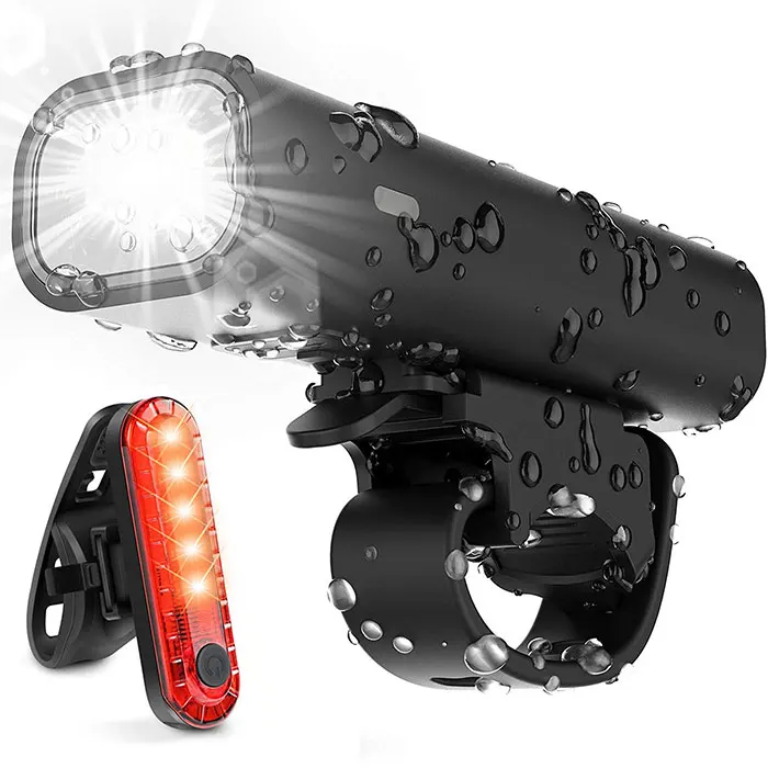 

Hot Sale Outdoor Night Riding Smart Road Mountain Front Head Super Bright Waterproof USB Rechargeable led Bicycle Bike Light
