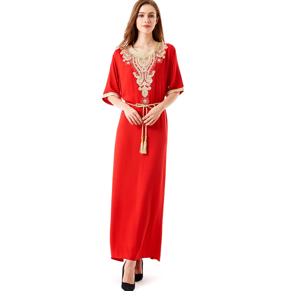 

2021 latest fashions islamic plus size new simple muslim maxi dresses pakistan women longue gown robe gown kaftan abaya burqa, 4 colors