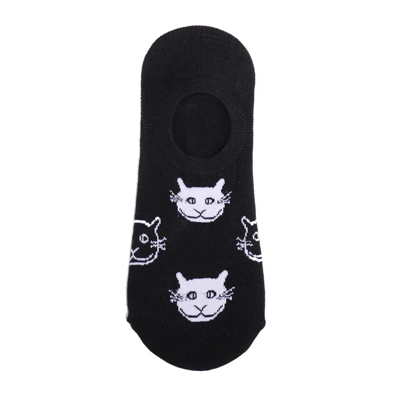 

Wholesale summer no show cotton custom design women invisible socks, As pic