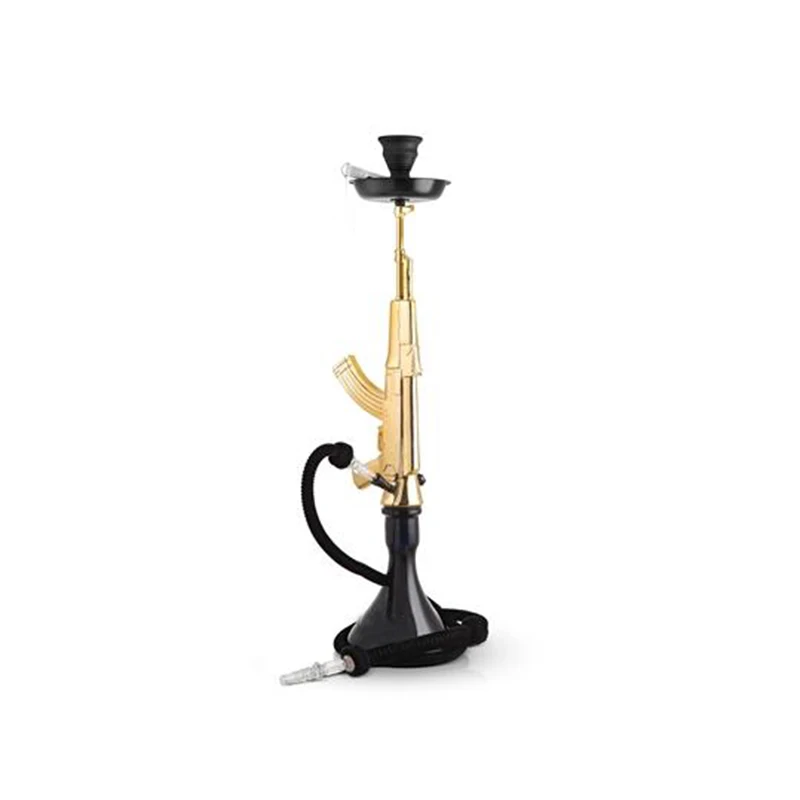 

Hot Selling Excellent Quality Gun Hookah Handmade Ak 47 Hookah Gun, Picture