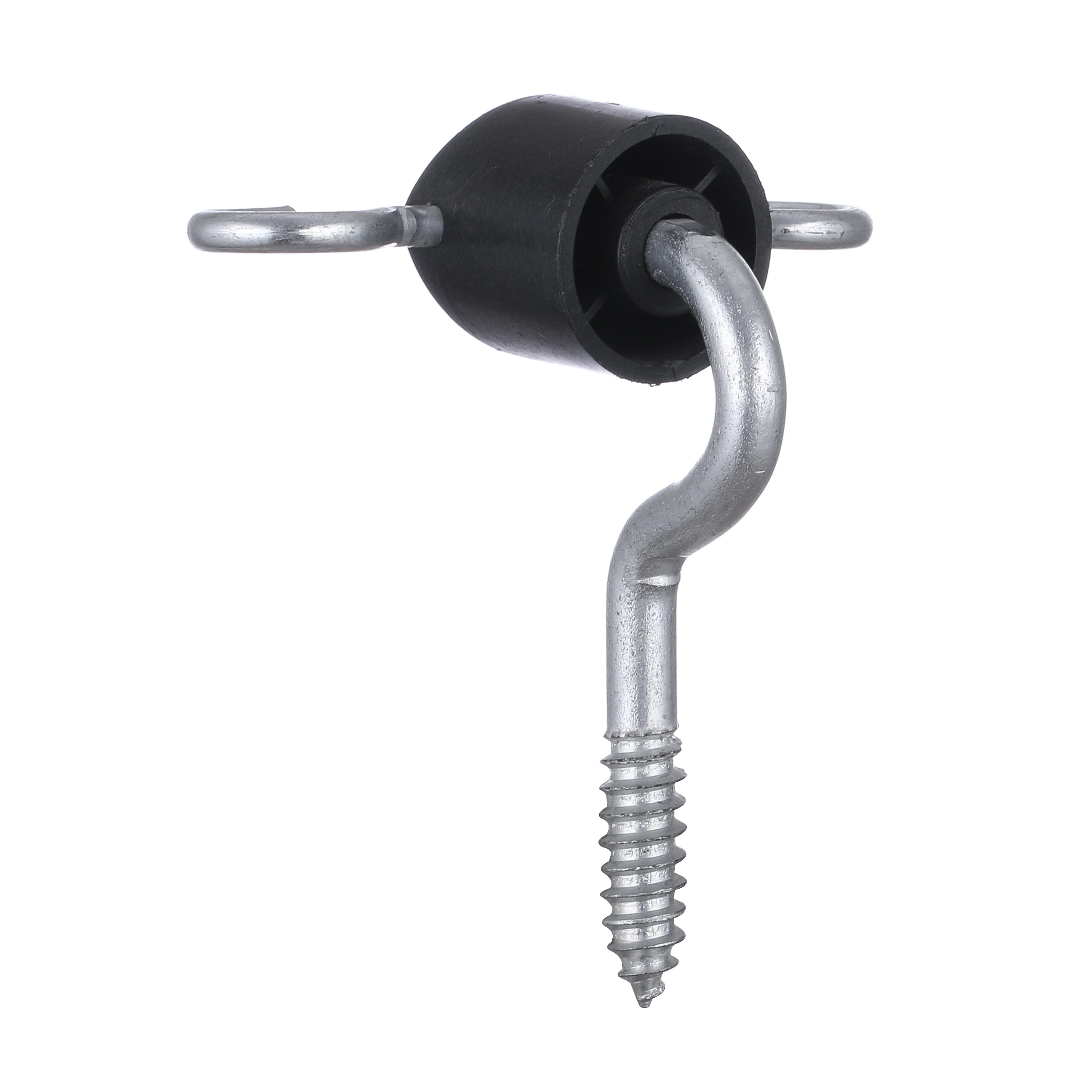 

Electric Fence Accessories Electric Fence Insulators Screw In Post, Black