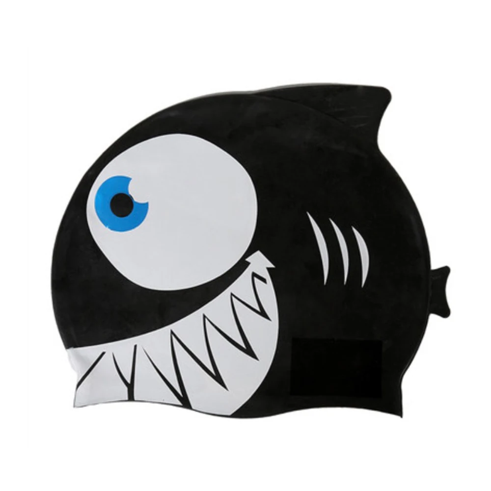 

ZLF High Quality Silicone Swim Cap Custom Logo Cute Fish Cartoon Waterproof Swimming Hat For Child CP-6, Customized color