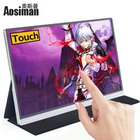 

15.6 inch Touch screen Lcd Monitor Type c Portable multipurpose 4K HD potable monitor for sony PS4 xbox raspberry pi 4 Xiaomi