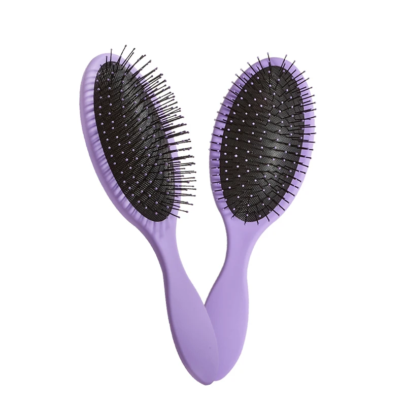 

Dry and wet elliptical air cushion comb ABS round tooth air bag comb along hair hairdressing scalp massage comb