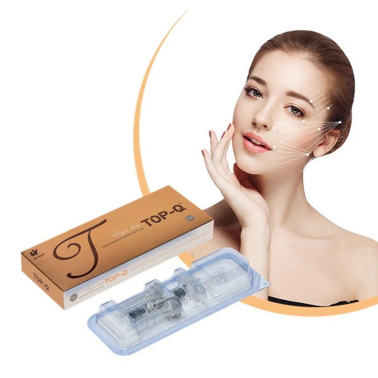 

2ml Free Shipping Hyaluronic Acid TOP-Q Injectable Dermal Fillers for the Face Injection