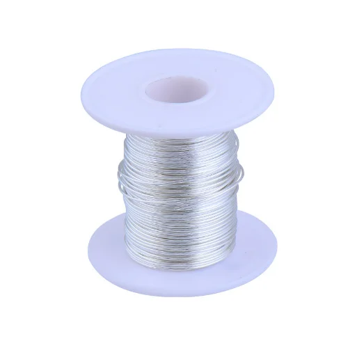 

High quality silver wire jewelry finding 0.6mm 999 sterling silver wire
