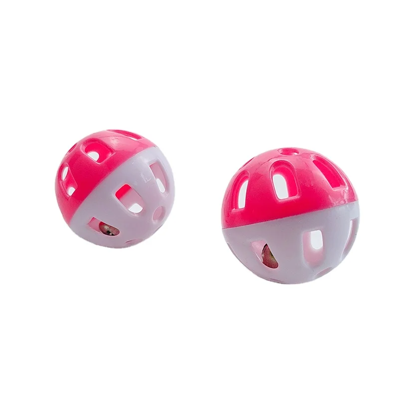 

3.8cm funny plastic ball interactive hunt training cat toys