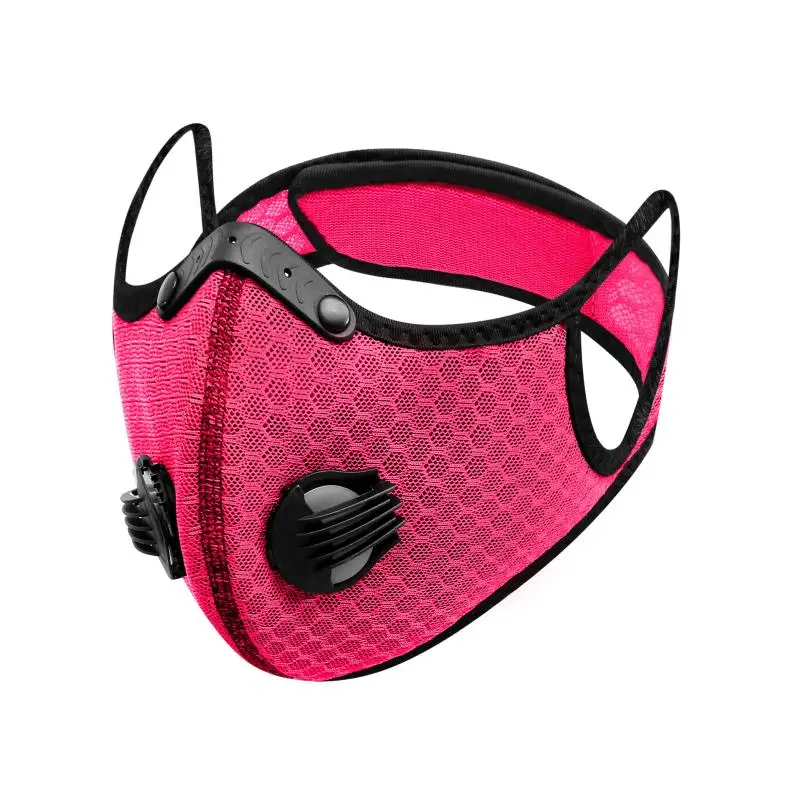 Dust maskes with Filter 2 Valves,Replaceable Activated Carbon Filters Maskes Sports Face Maskes for Running, Cycling, Motorbikes - KingCare | KingCare.net