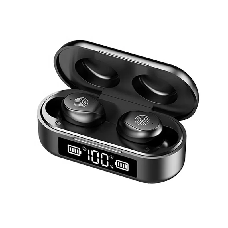 

Dropshipping Amazon Hot Seller F9-6 Portable TWS Wireless Earphone Stereo Waterproof BT Earbuds