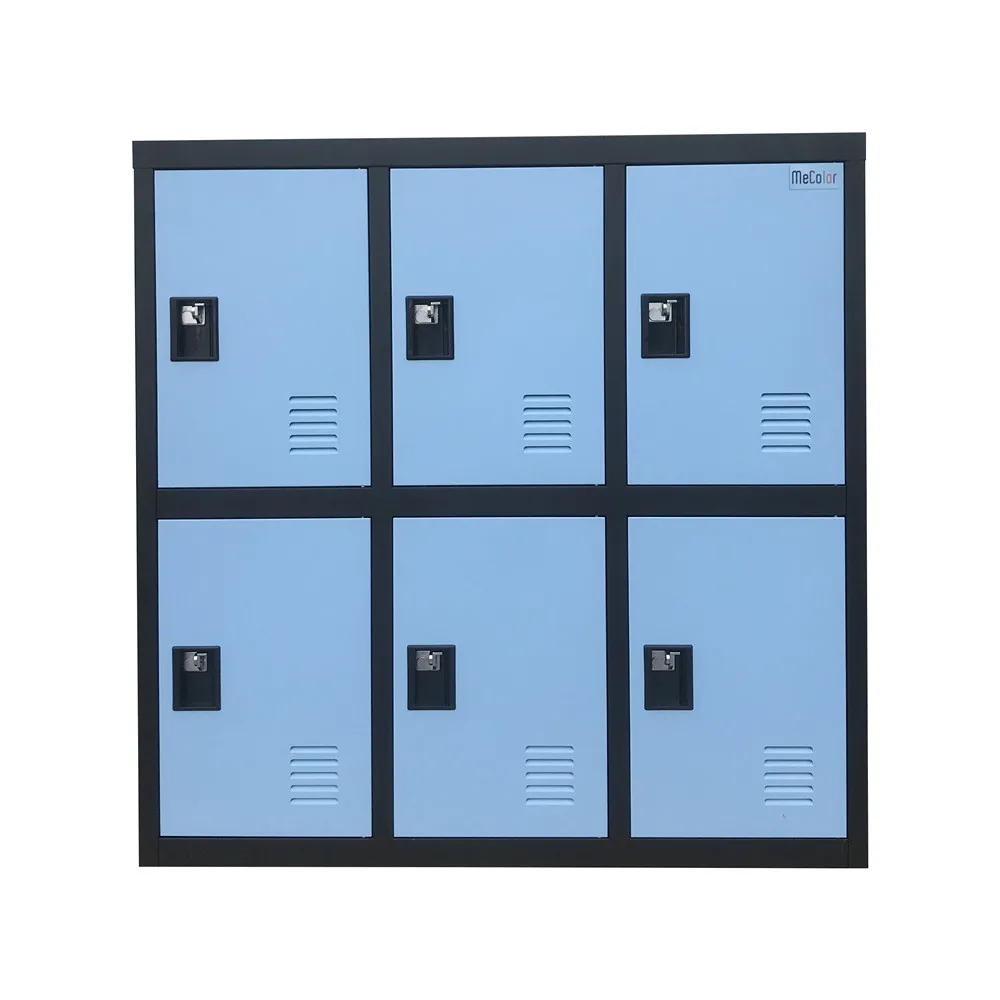 

Top Sale Tool cabinet with padlock latch small size blue color locker